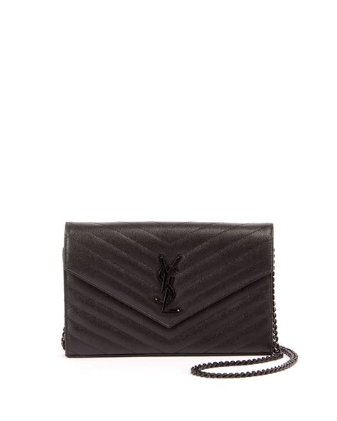 ysl small chain wallet|ysl wallets best price.